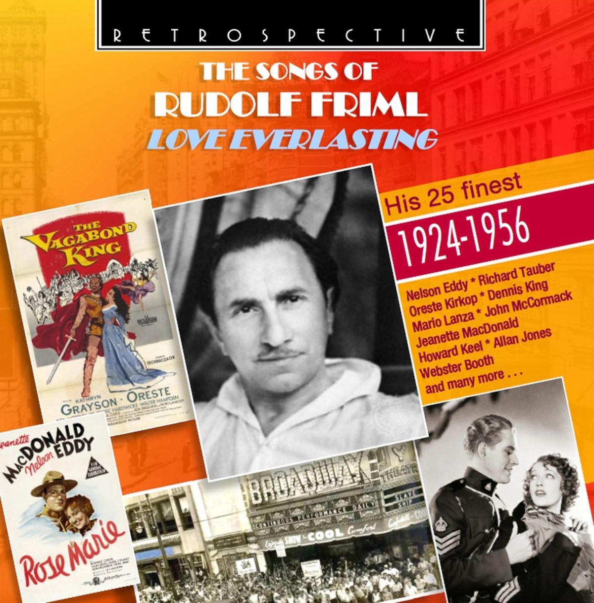 Afbeelding van Rudolf Friml - The Songs of Rudolf Friml: Love Everlasting