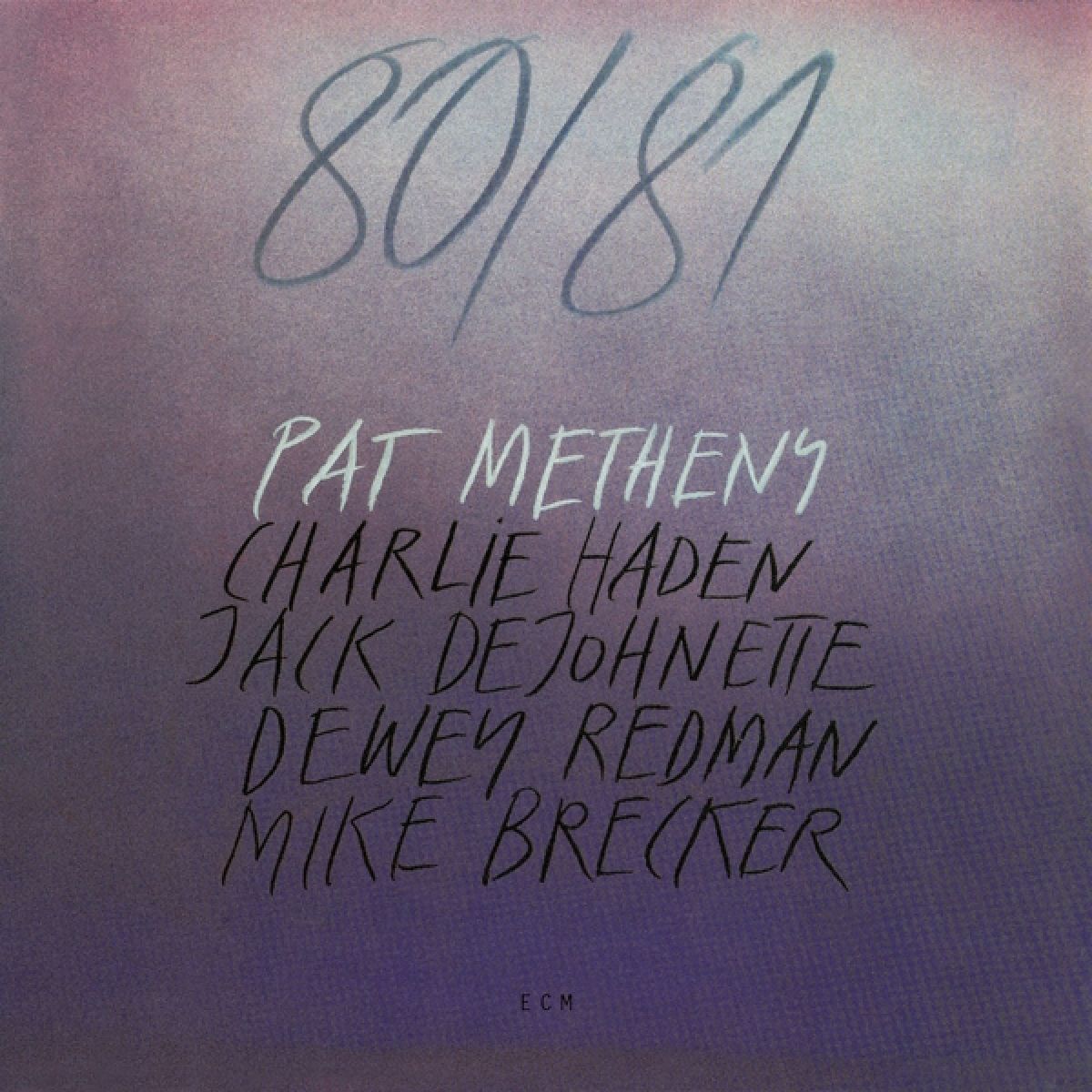 Afbeelding van Pat Metheny, Charlie Haden, Jack DeJohnette, Dewey Redman, Michael Brecker - 80/81