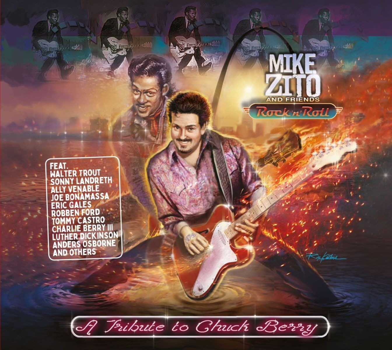Afbeelding van Mike Zito & Friends - Rock 'n' Roll: A Tribute To Chuck Berry