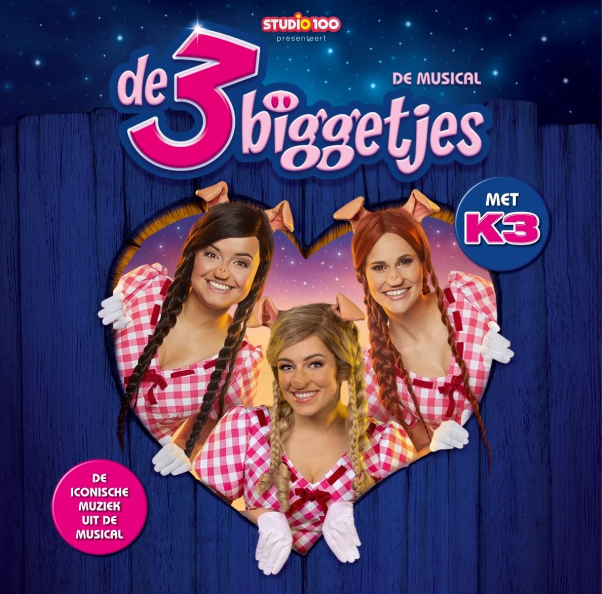 Afbeelding van K3 - De 3 Biggetjes De Musical