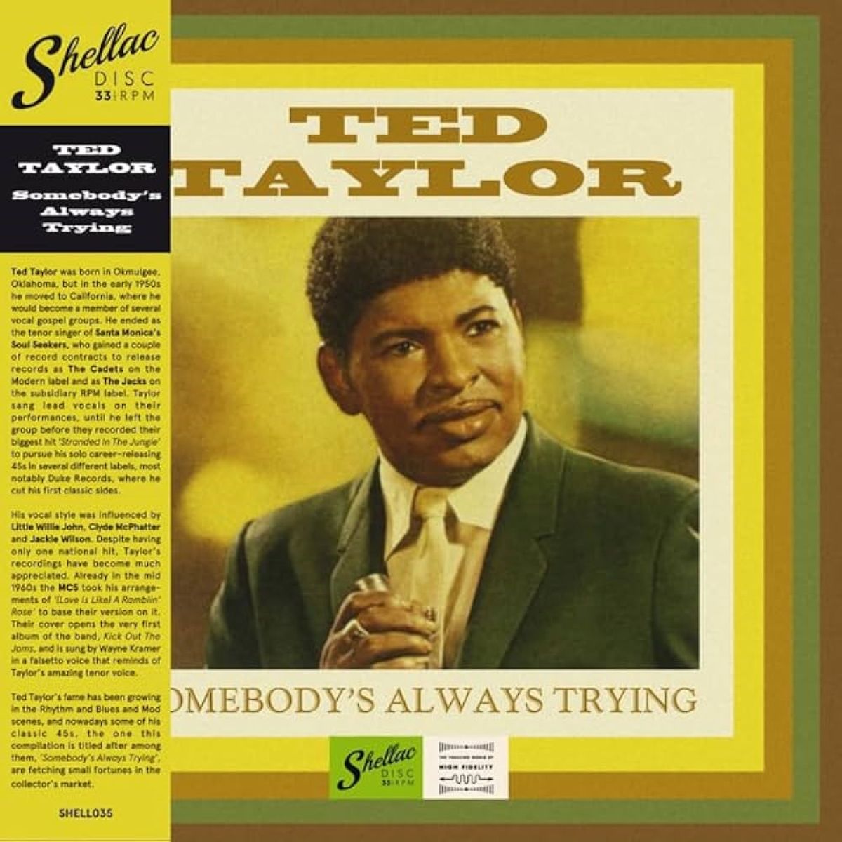 Afbeelding van Ted Taylor - Somebody's Always Trying