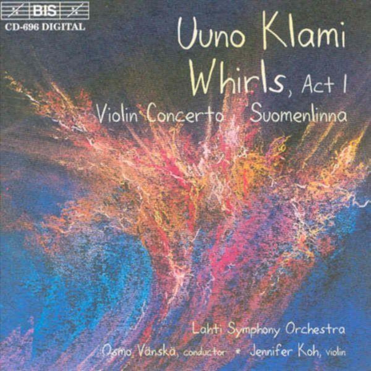 Afbeelding van Jennifer Koh, Lahti Symphony Orchestra, Osmo Vänskä - Klami: Whirls, Act 1