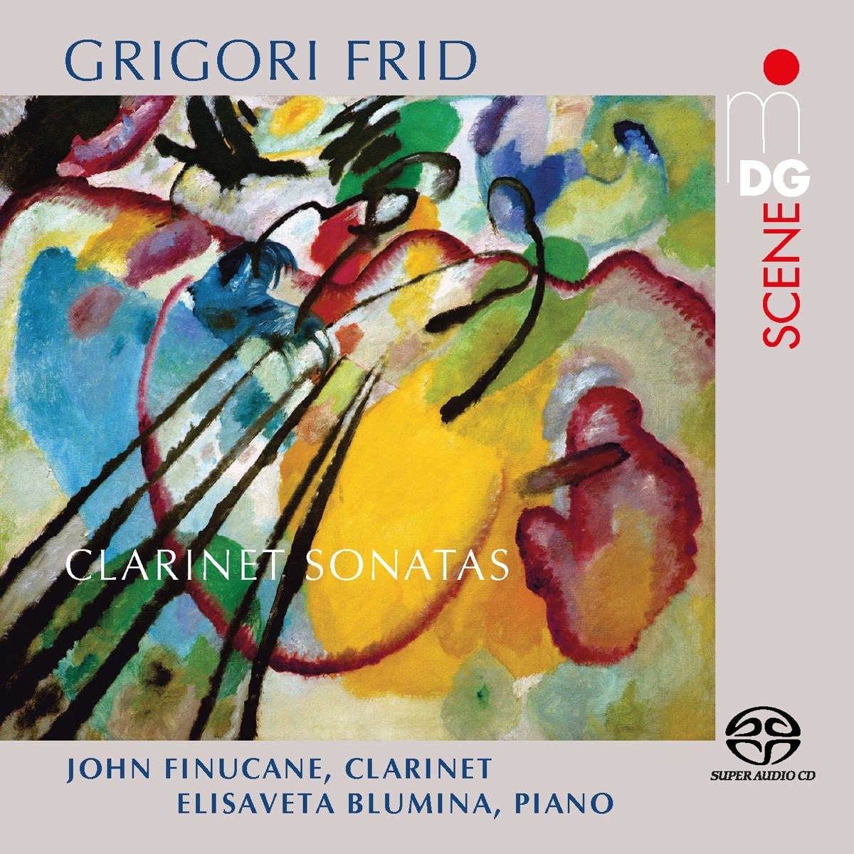 Afbeelding van Finucane & Blumina - Frid: Clarinet Sonatas