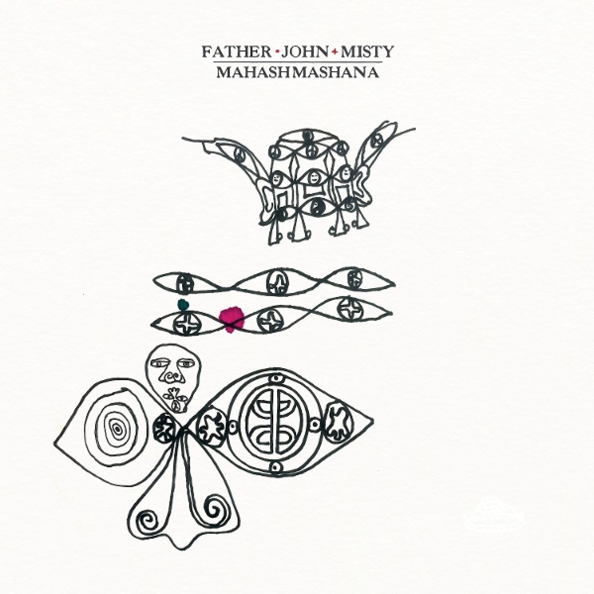 Afbeelding van Father John Misty - MAHASHMASHANA -PLUM &amp; SILVER MARBLED VINYL-