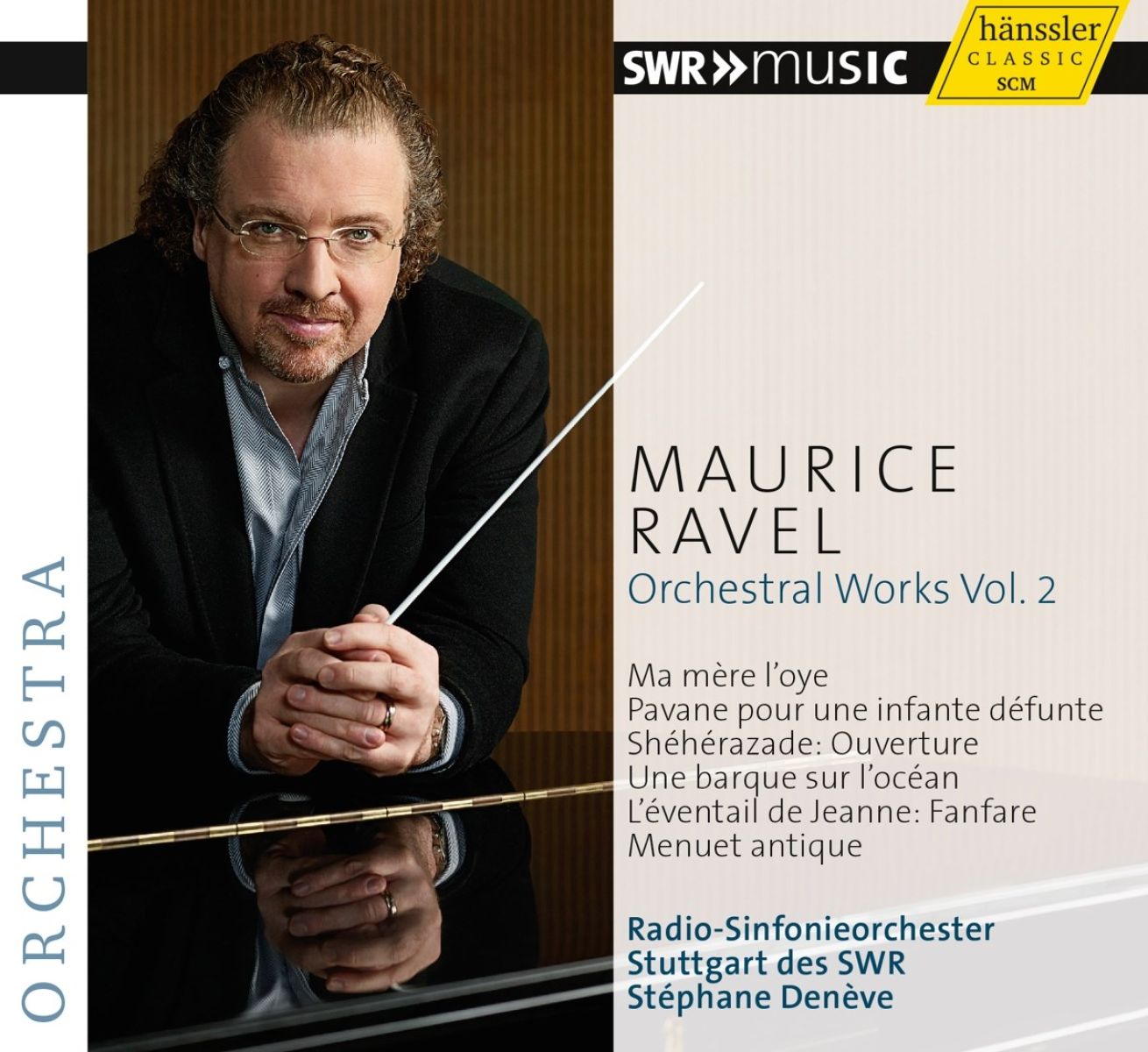 Afbeelding van Stéphane Denève, Radio-Sinfonieorchester Stuttgart Des SWR - Ravel: Orchestral Works Vol. 2