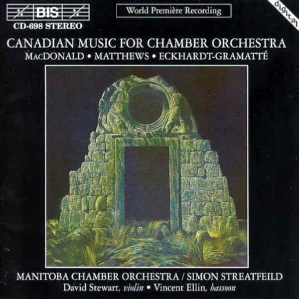 Afbeelding van Michael Riesman, Manitoba Chamber Orchestra, 'Anne Manson - Canadian Music For Chamber Orchestra