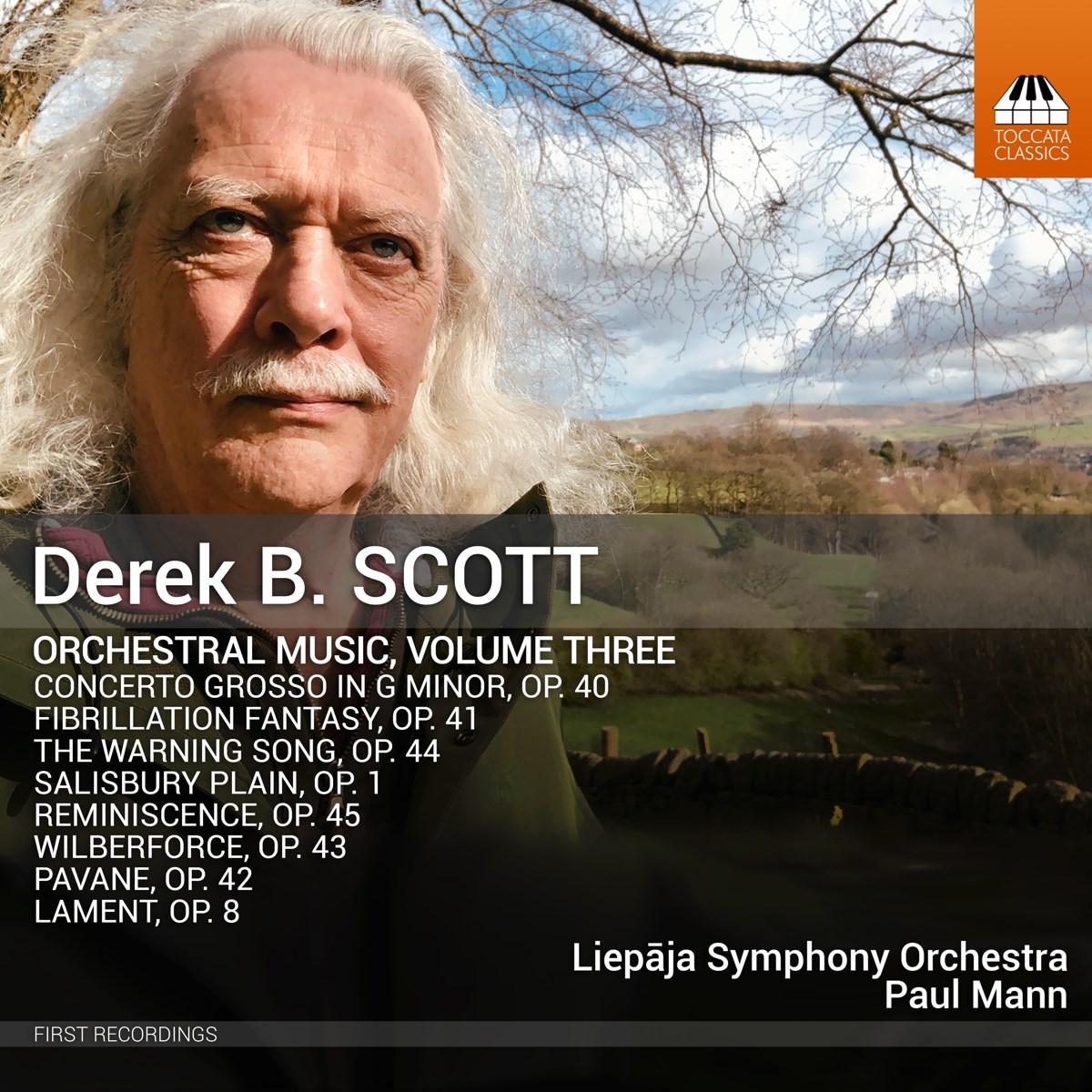 Afbeelding van Liepaja Symphony Orchestra, Paul Mann - Scott: Orchestral Music, Vol. 3