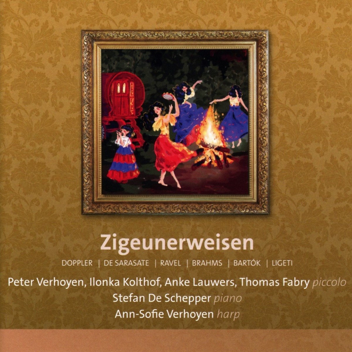 Afbeelding van Peter Verhoyen, Thomas Fabry, Anke Lauwers, Ilonka Kolthof, Stefan de Schepper, Ann-Sofie Verhoyen - Zigeunerweisen