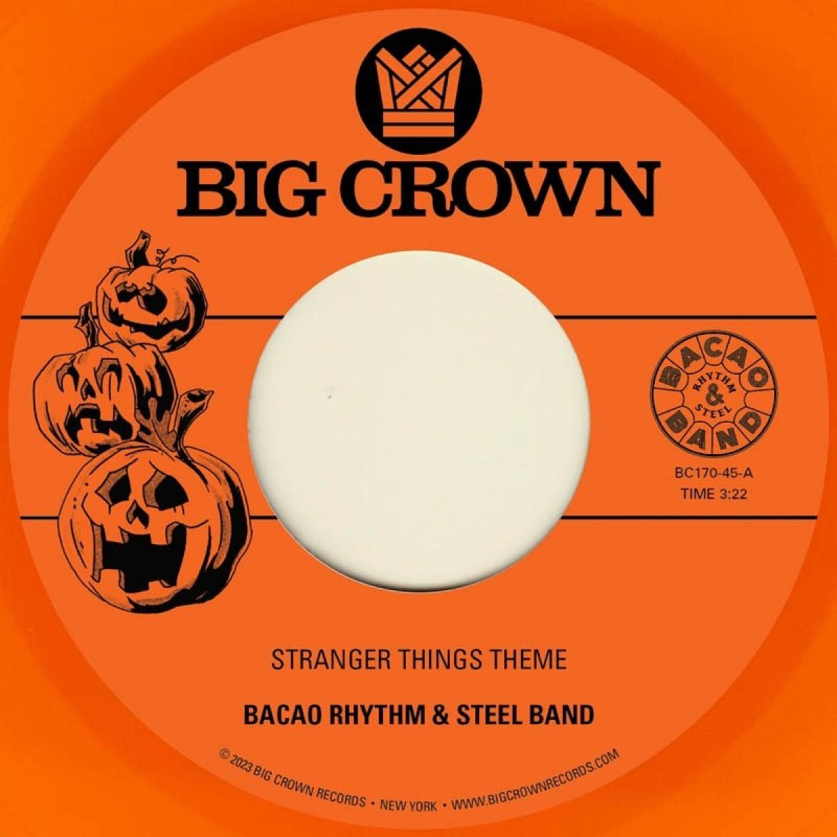 Afbeelding van Bacao Rhythm & Steel Band - Stranger Things Theme/ Halloween Theme