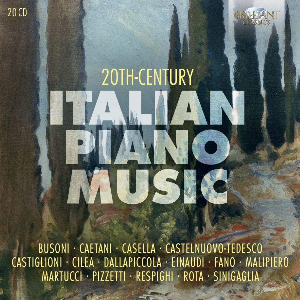 Afbeelding van Various Artists - 20th Century Italian Piano Music
