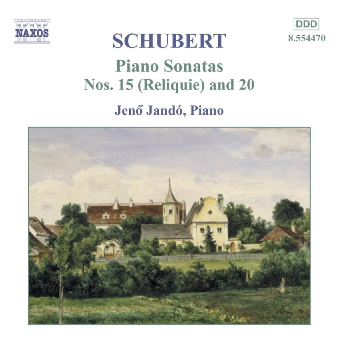 Afbeelding van Jeno Jandó - Schubert: Piano Sontatas Nr. 15 + 20