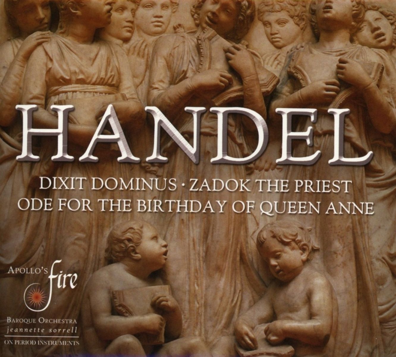 Afbeelding van Kiera Duffy, Apollo's Fire, Jeannette Sorrell - Händel: Dixit Dominus | Zadok the Priest | The Lord Shall Reign