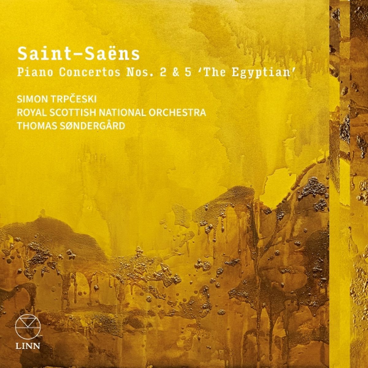Afbeelding van Simon Trpceski, Royal Scottish National Orchestra, Thomas Sondergard - Saint-Saens: Piano Concertos Nos. 2 & 5 `The Egyptian'