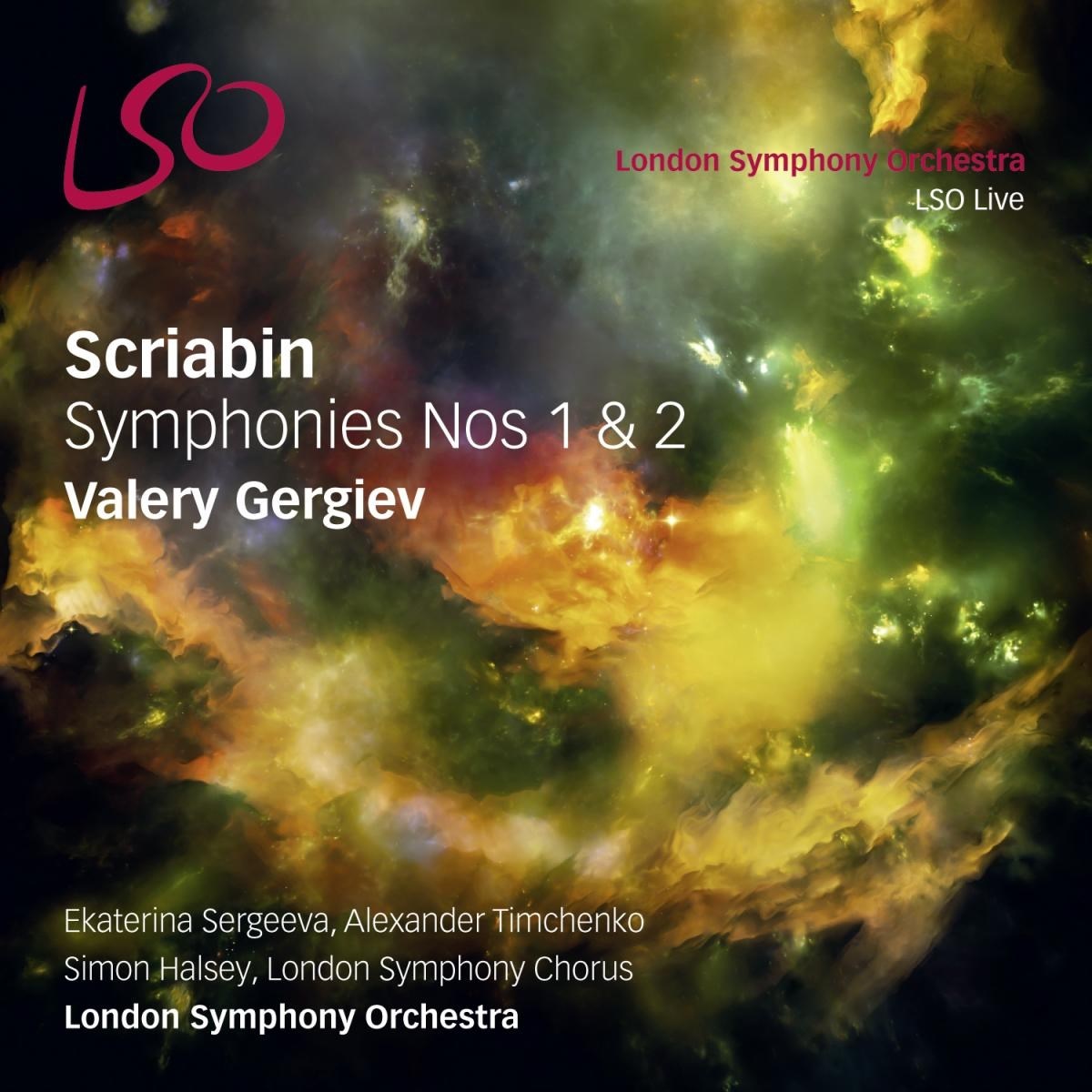 Afbeelding van Ekaterina Sergeeva, Alexander Timchenko, London Symphony Orchestra, Valery Gergiev - Scriabin: Symphonies Nos.1 & 2