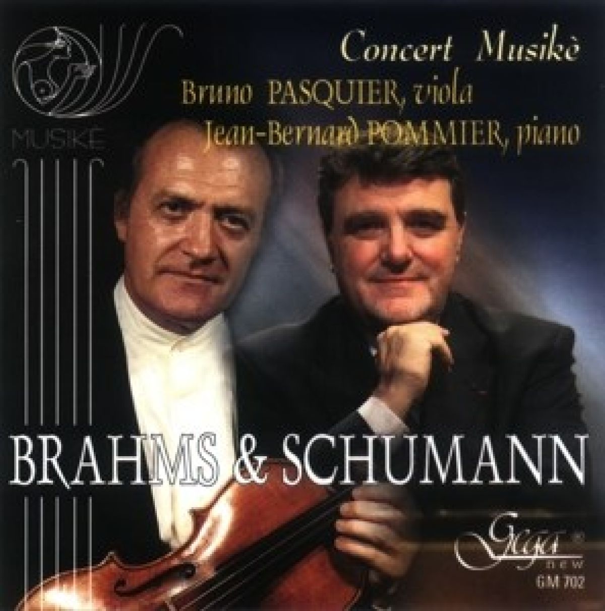 Bruno Pasquier & Jean-Bernard Pommier - Brahms & Schumann