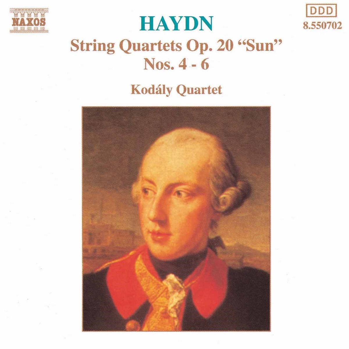 Afbeelding van Kodály Quartet - Haydn: String Quartets Op. 20 "Sun", Nos. 4 - 6