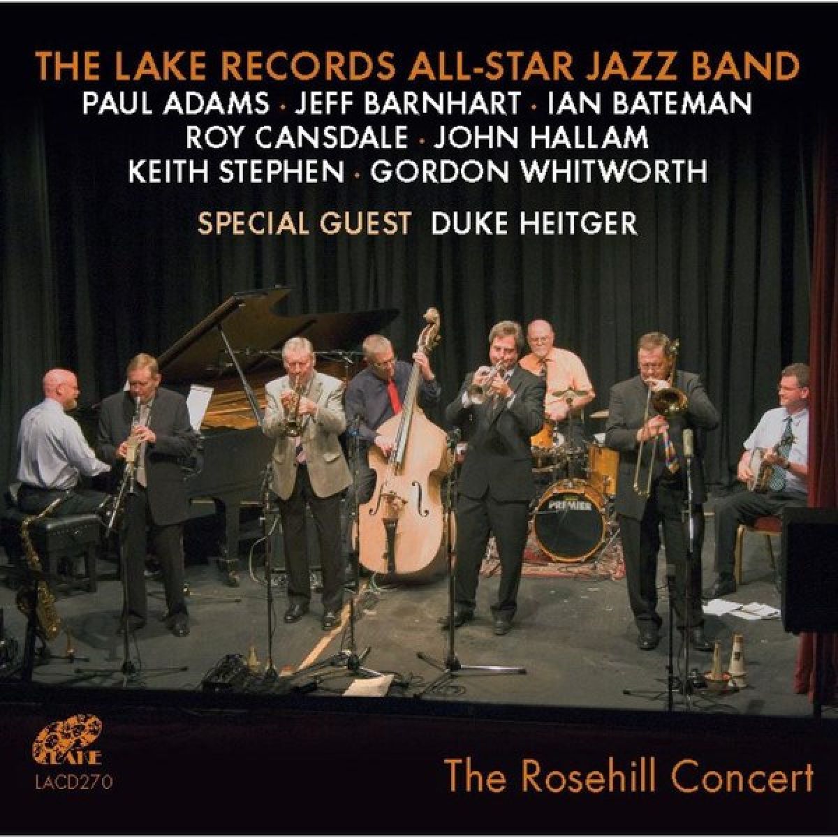 Afbeelding van The Lake Records All-Star Jazz Band - The Rosehill Concert