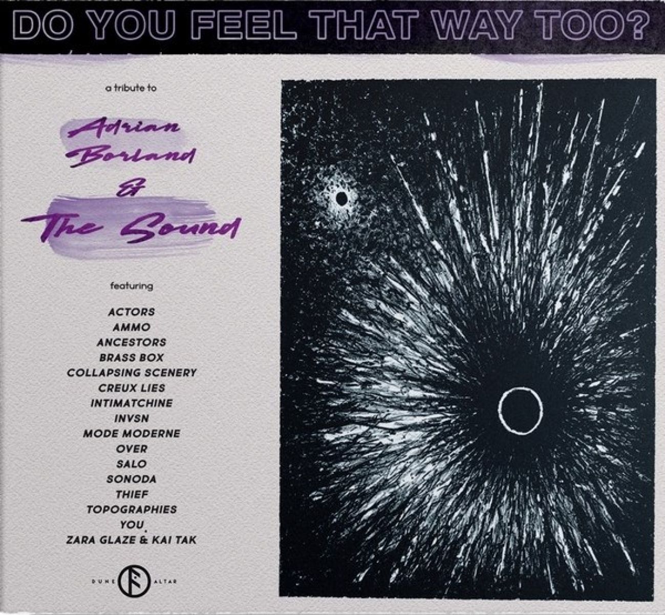 Afbeelding van Various Artists - The Sound Tribute: Do You Feel That Way Too?