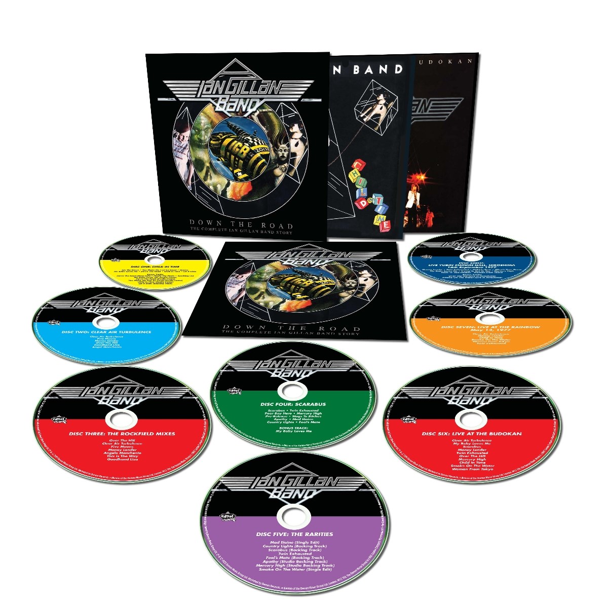 Afbeelding van Ian Gillan Band - Down The Road: The Complete Ian Gillan Band Story