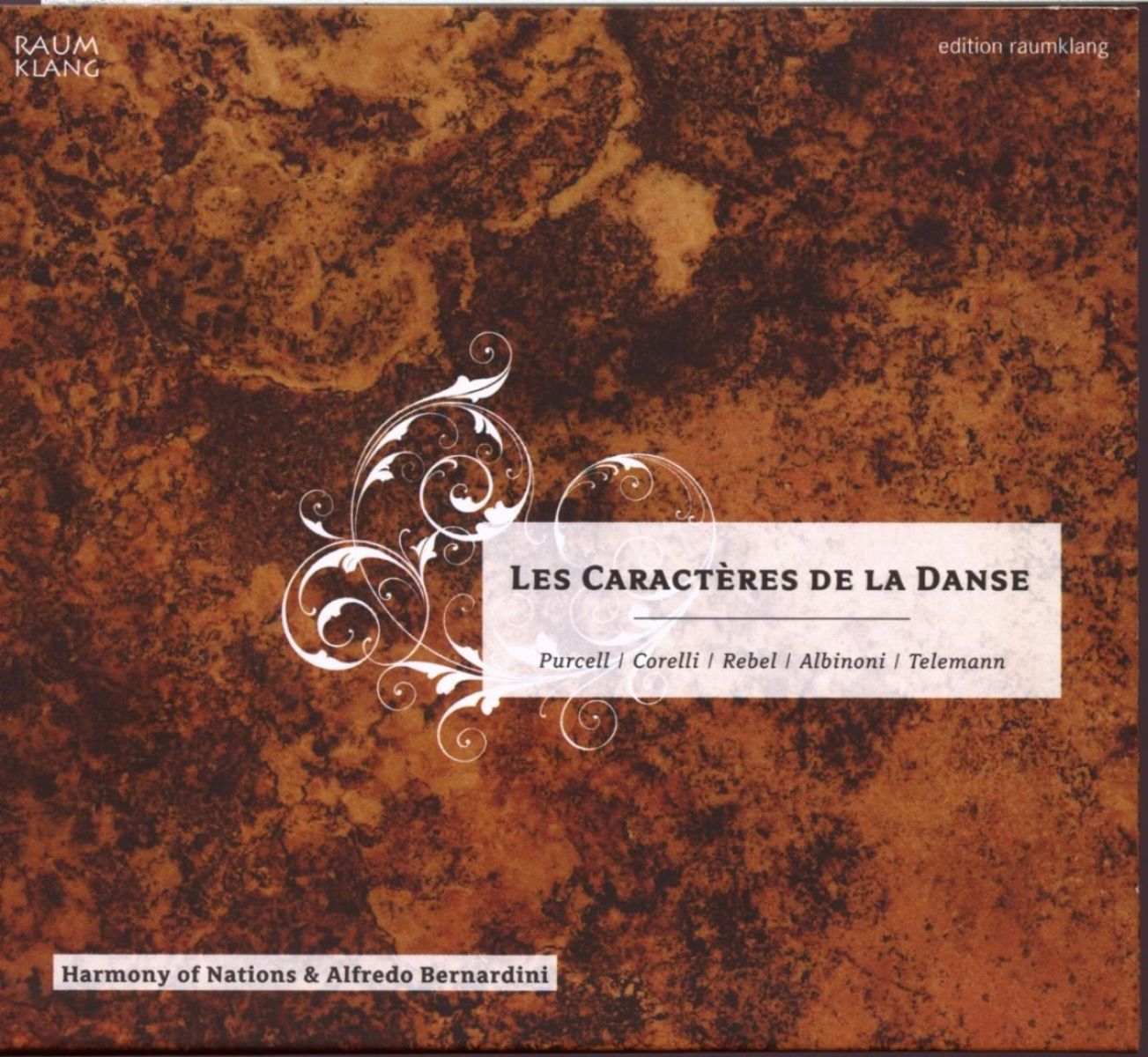 Afbeelding van Harmony Of Nations Baroque Orchestra, Alfredo Bernardini - Les Caracteres De La Danse