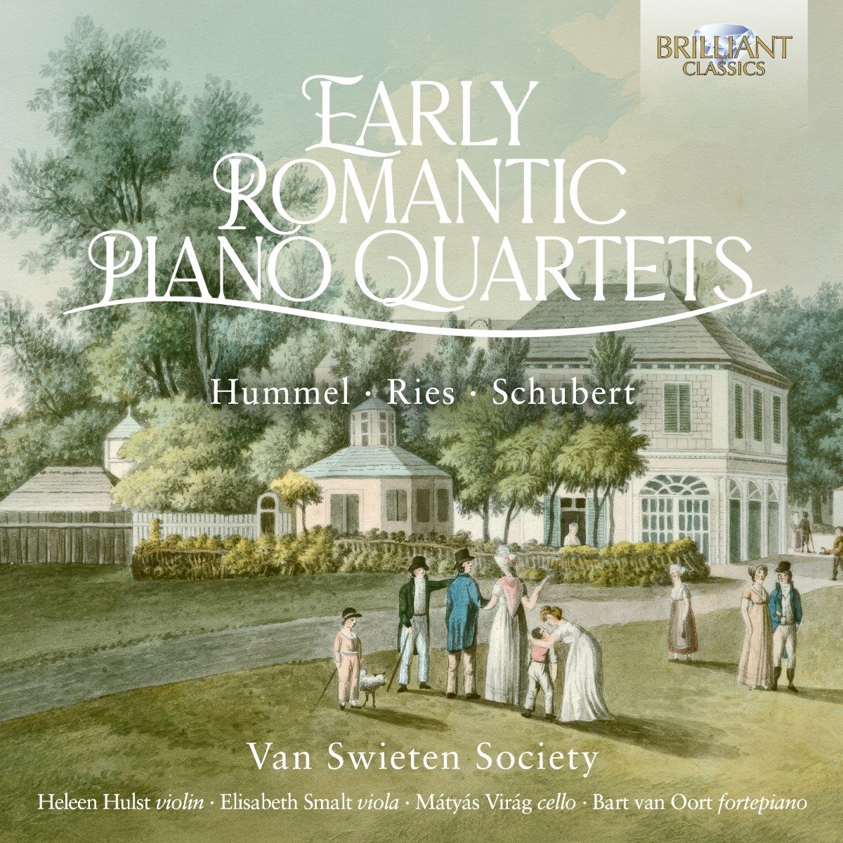 Afbeelding van Van Swieten Society - Early Romantic Piano Quartets By Hummel, Ries & Schubert