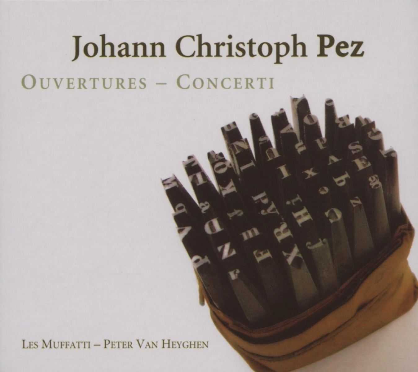 Afbeelding van Les Muffatti, Peter Van Heyghen - Pez: Ouvertures - Concerti: Six Orchestral Suites And Concertos
