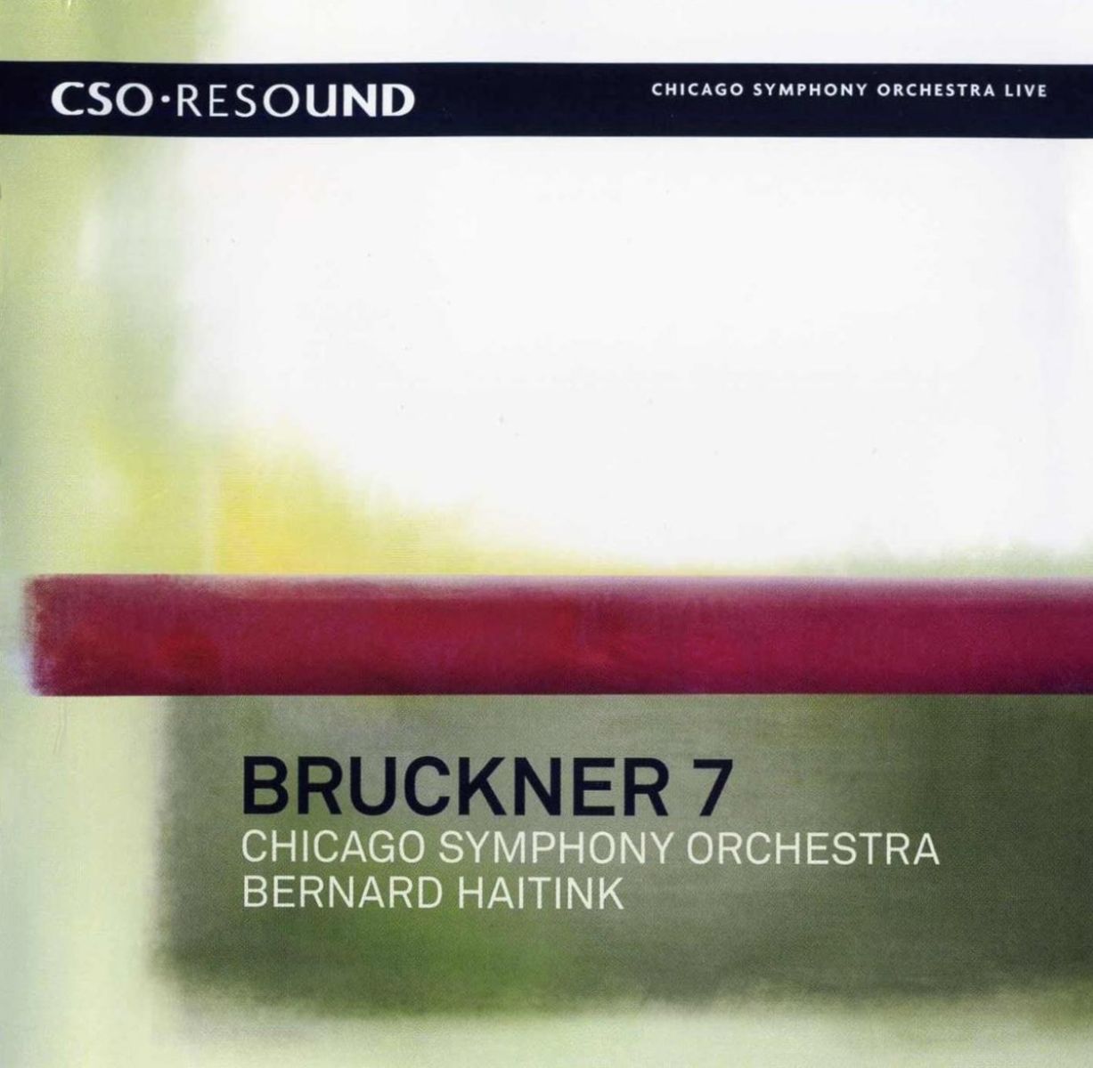 Afbeelding van Bernard Haitink & Chicago Symphony - Bruckner / Symphonie No. 7