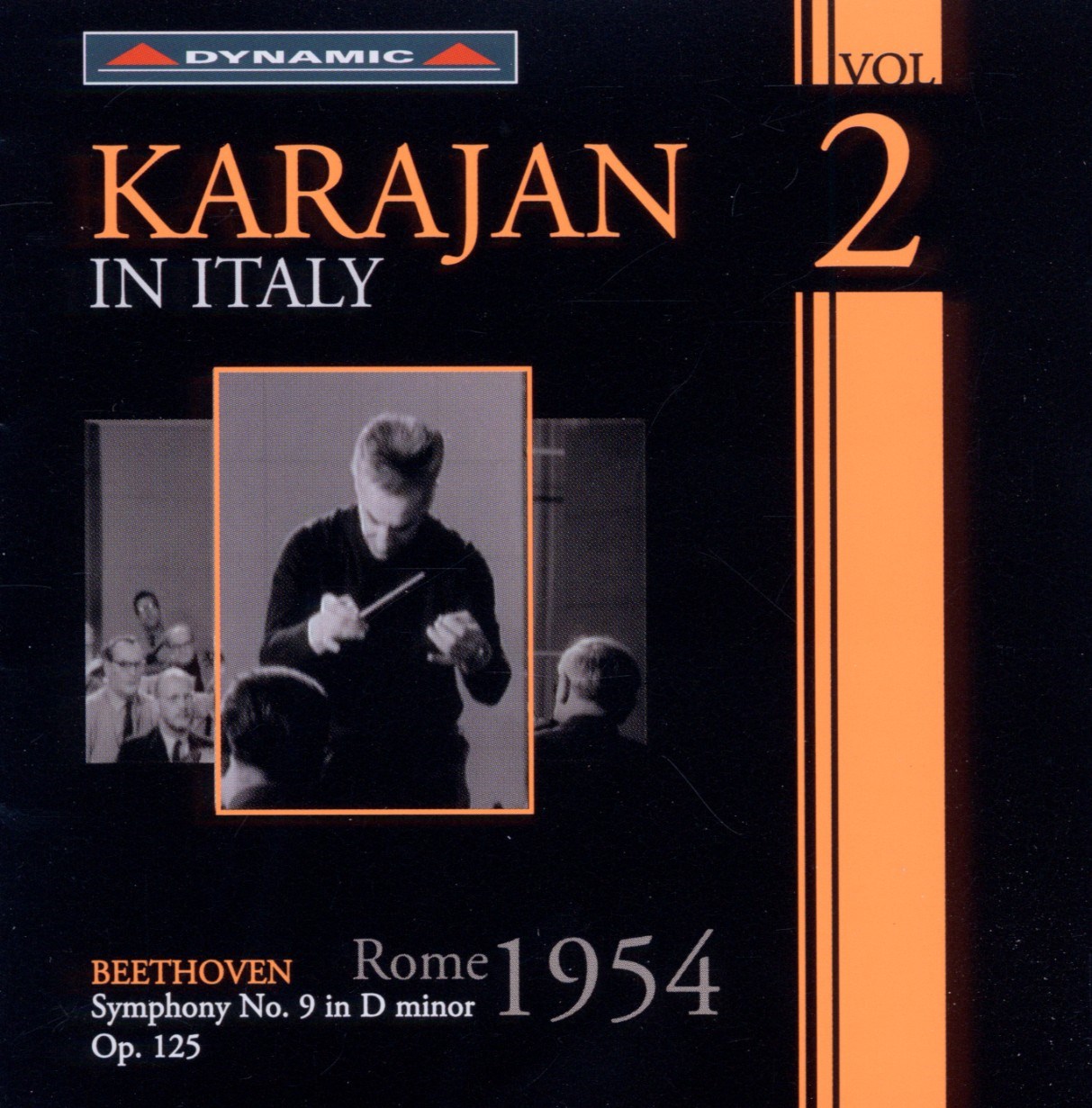 Afbeelding van Orchestra Di Roma Della Rai, Herbert von Karajan - Beethoven: Symphony No.9 In D Min, Op. 125