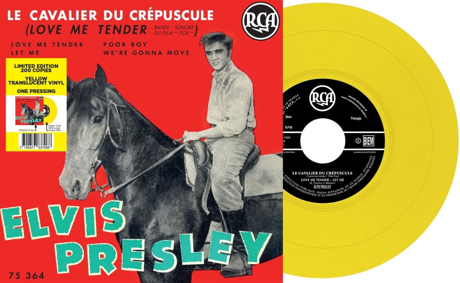 Afbeelding van Elvis Presley - Le Cavalier Du Crépusculte (Love Me Tender)