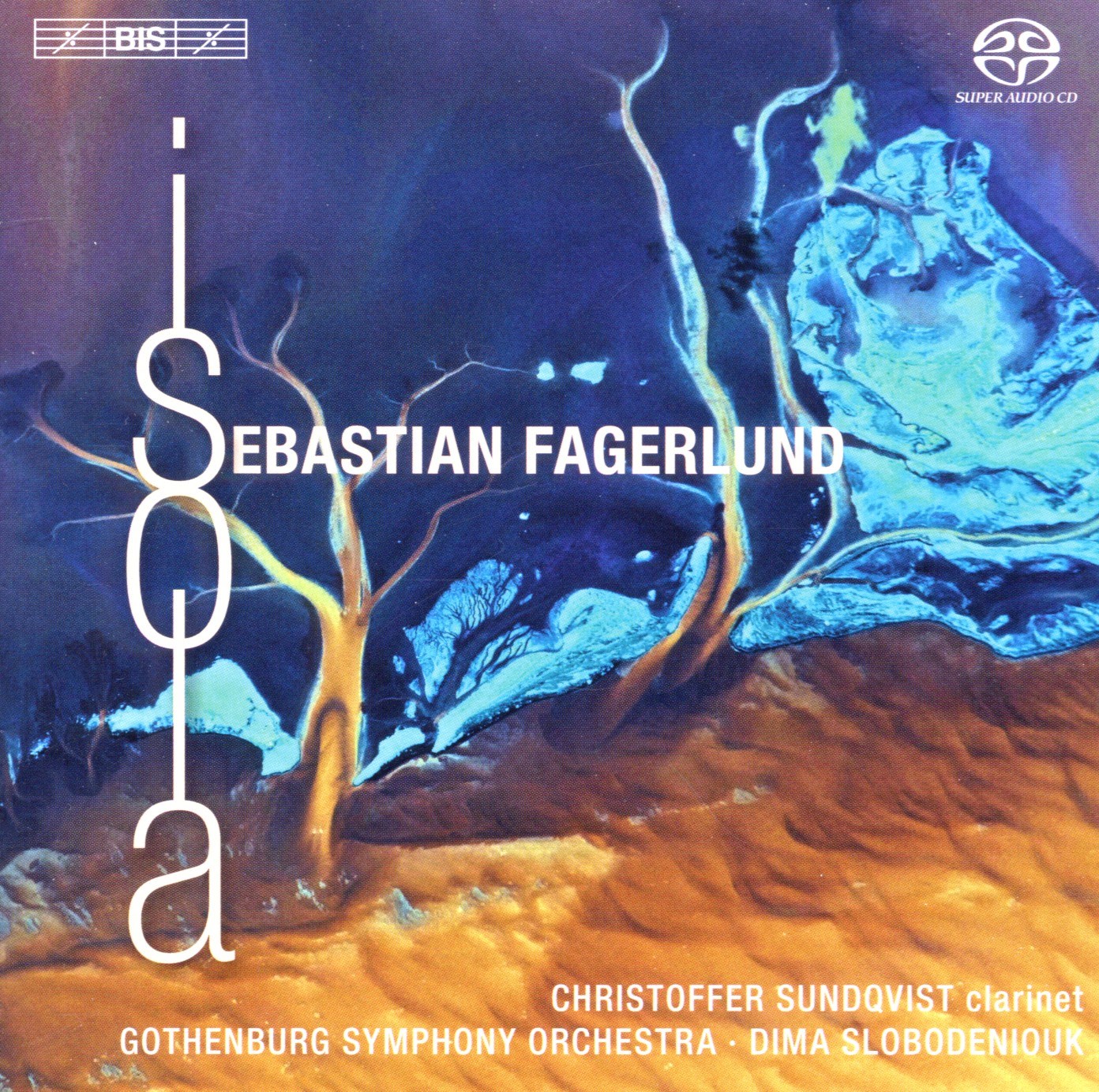 Afbeelding van Christoffer Sundqvist, Gothenburg Symphony Orchestra, Dmitri Slobodeniouk - Fagerlund: Clarinet Concerto/Partita/Isola