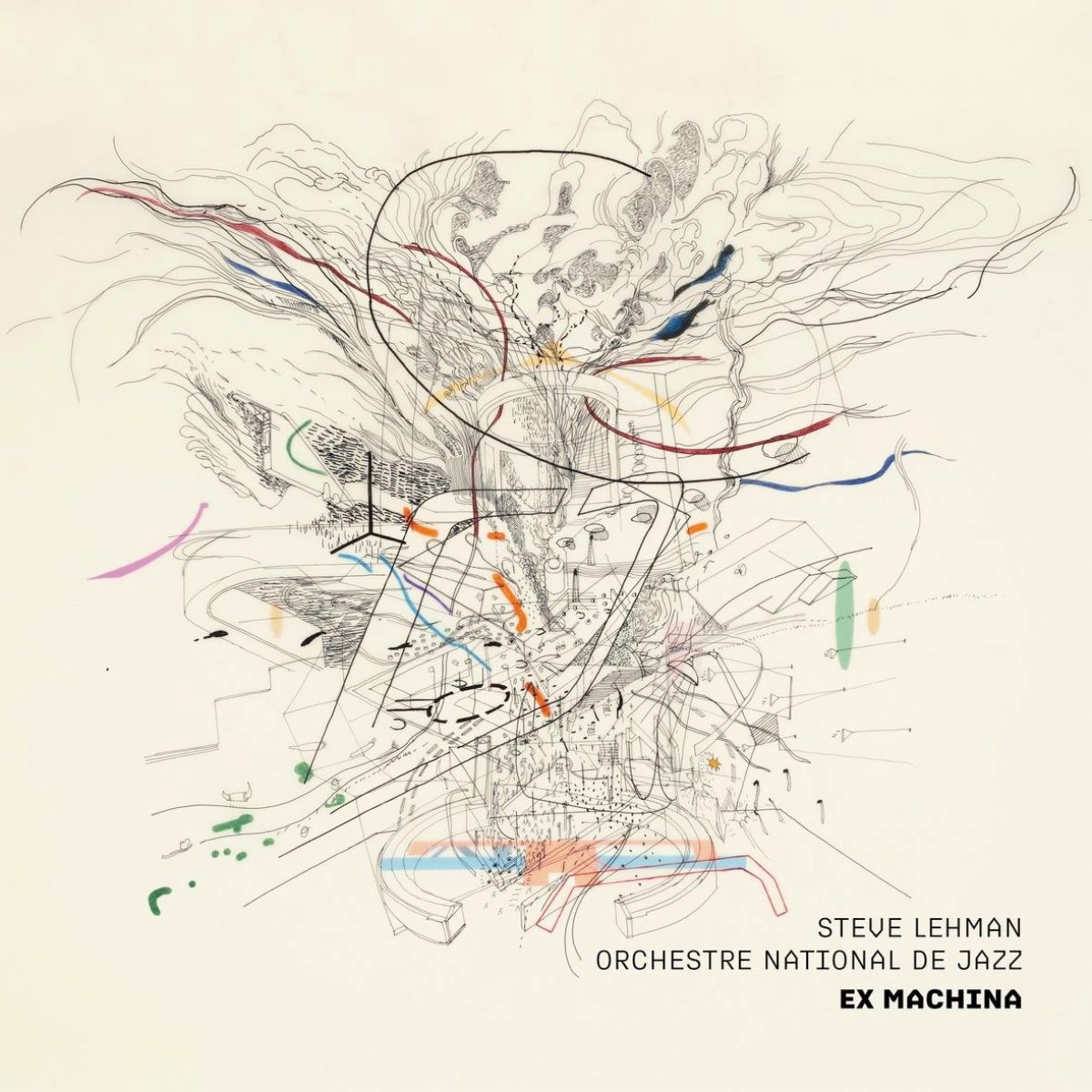 Afbeelding van Steve Lehman & Orchestre National De Jazz - Ex-Machina