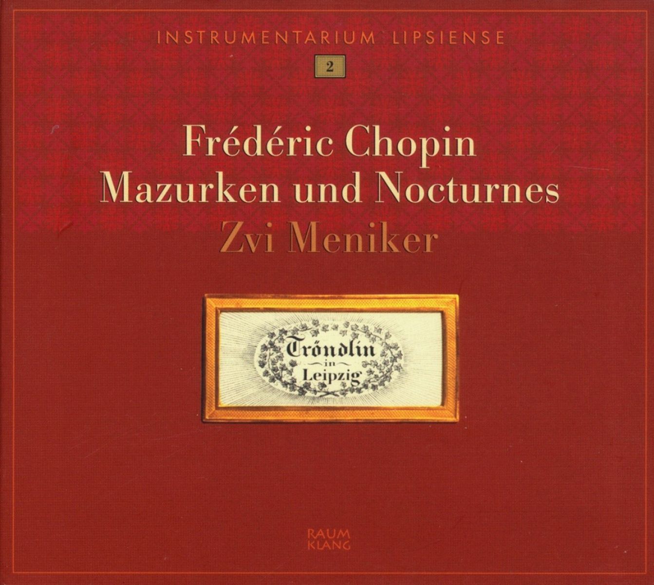 Afbeelding van Zvi Meniker - Chopin: Mazurken Und Nocturnes