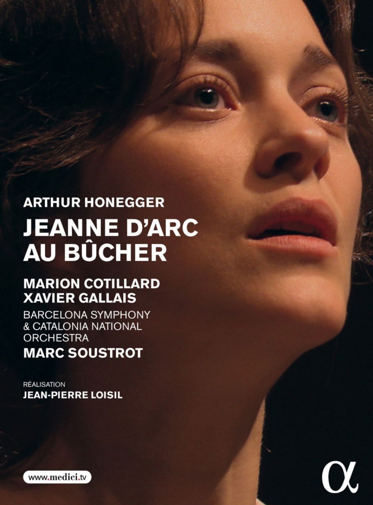 Afbeelding van Marion Cotillard, Xavie Gallais, Barcelona Symphony Orchestra, Marc Soustrot - Jeanne D'arc Au Bucher