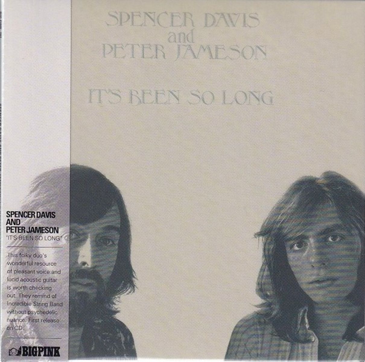 Afbeelding van Spencer Davis And Peter Jameson - It's Been So Long