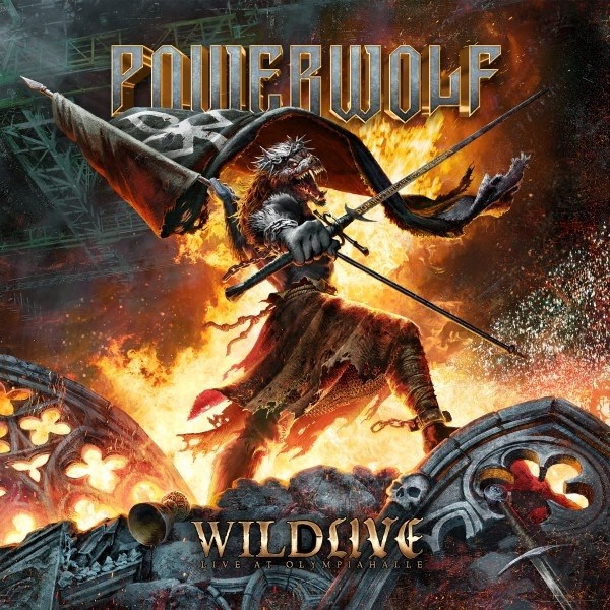 Afbeelding van Powerwolf - Wildlive (Live At Olympiahalle)