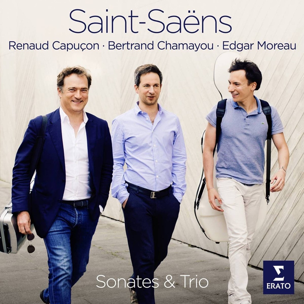 Afbeelding van Renaud Capuçon, Edgar Moreau, Bertrand Chamayou - Sonates & Trio