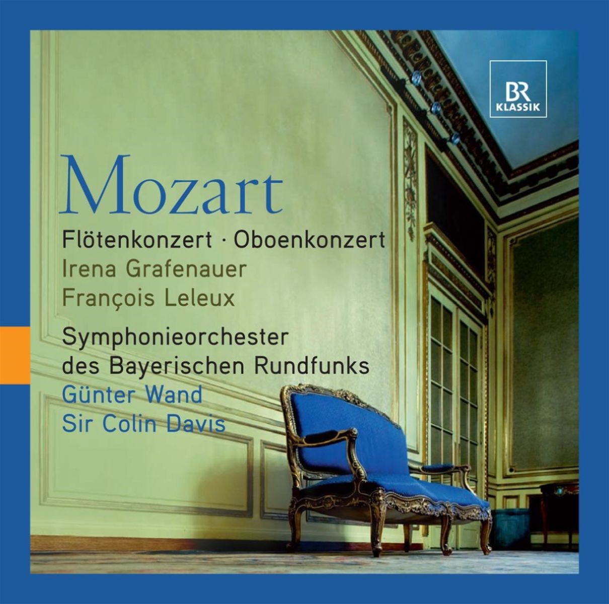 Afbeelding van Irena Grafenauer, François Leleux & Günter Wand - Mozart: Flöten- Und Oboenkonzert