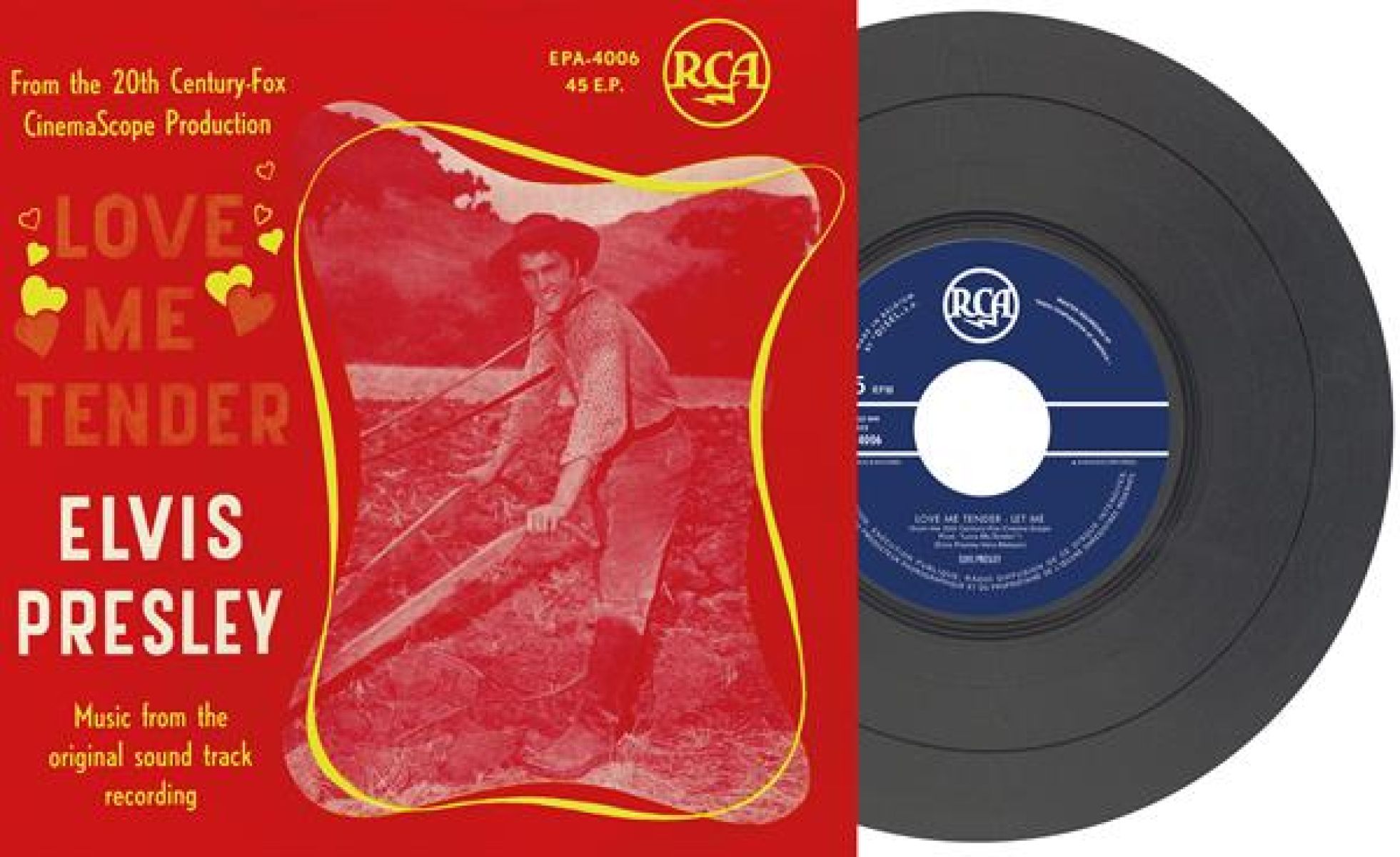 Afbeelding van Elvis Presley - EP Etranger N14 - Love Me Tender (Belgium)