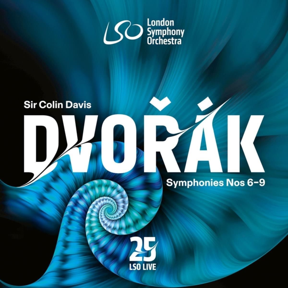 Afbeelding van London Symphony Orchestra & Sir Colin Davis - Dvořák: Symphonies Nos 6-9