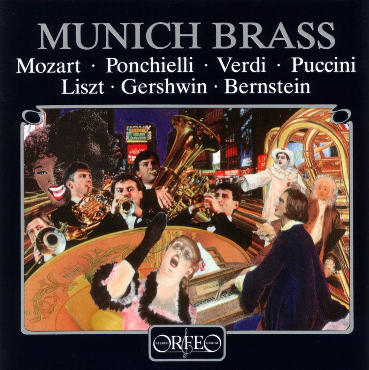 Afbeelding van Munich Brass - Plays Mozart, Verdi, Ponchielli, Liszt, Gershwin, Berstein