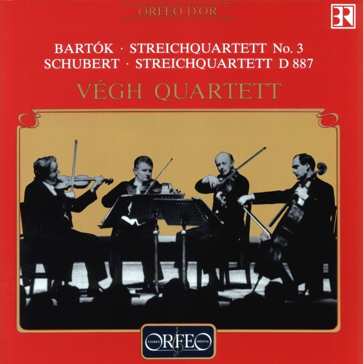 Afbeelding van Quatuor Végh - Bartók: Streichquartett N°3 | Schubert: Streichquartett D 887