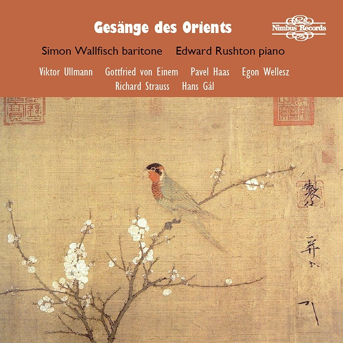 Afbeelding van Simon Wallfisch & Edward Rushton - Songs Of The Orient