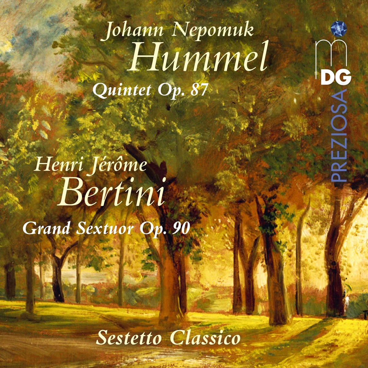 Afbeelding van Sestetto Classico - Hummel: Quintet & Bertini: Sextet