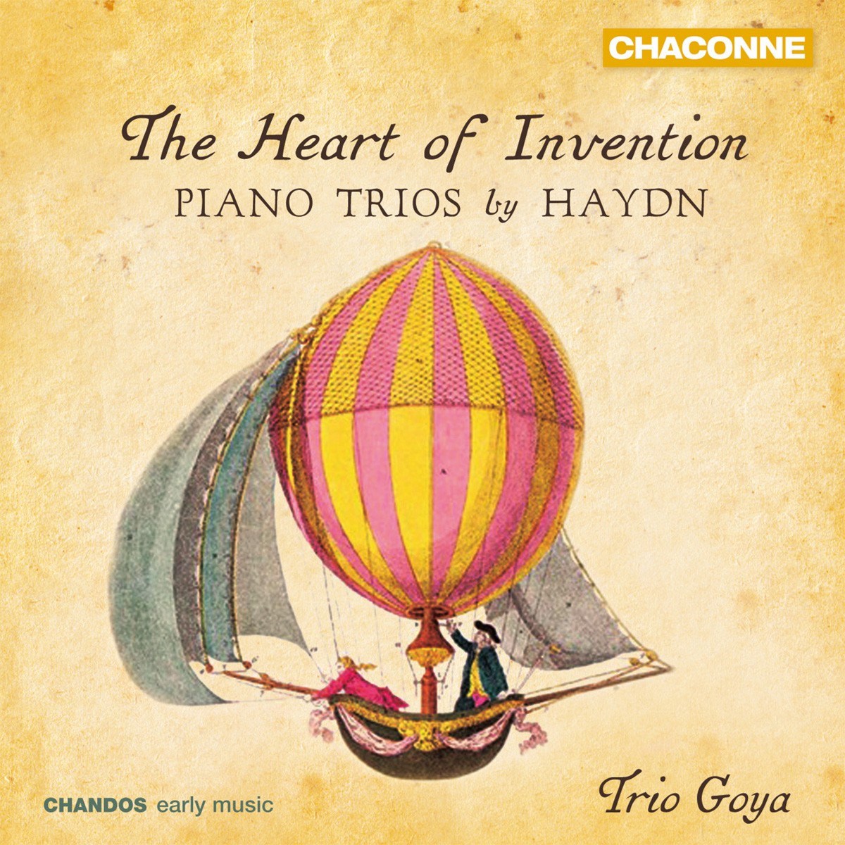 Afbeelding van Trio Goya - The Heart Of Invention - Piano Trios by Haydn