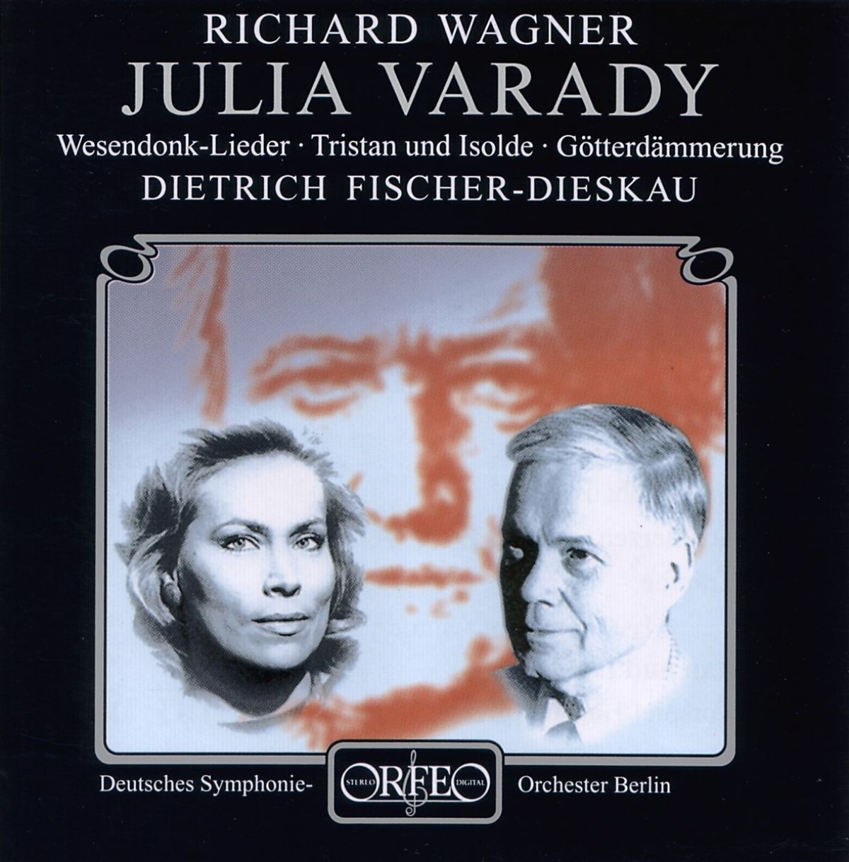 Afbeelding van Júlia Várady, Dietrich Fischer-Dieskau, Deutsches Symphonie-Orchester Berlin - Wagner: Wesendonk Lieder | Tristan und Isolde | Götterdämmerung