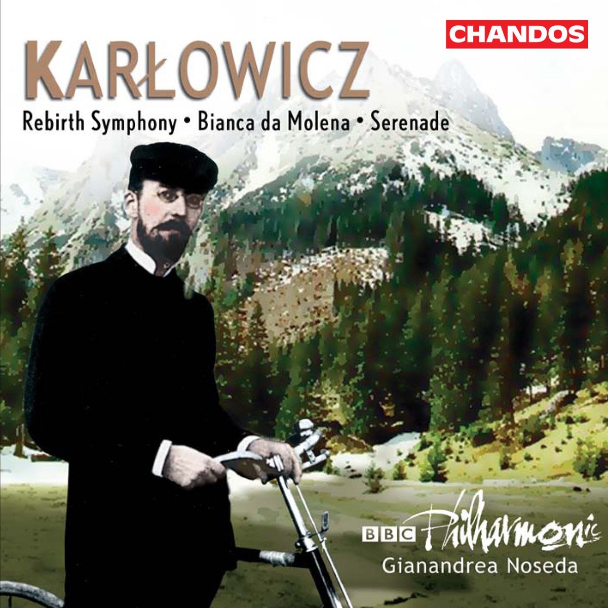 Afbeelding van BBC Philharmonic, Gianandrea Noseda - Karlowicz: Rebirth Symphony | Bianca Da Molena | Serenade