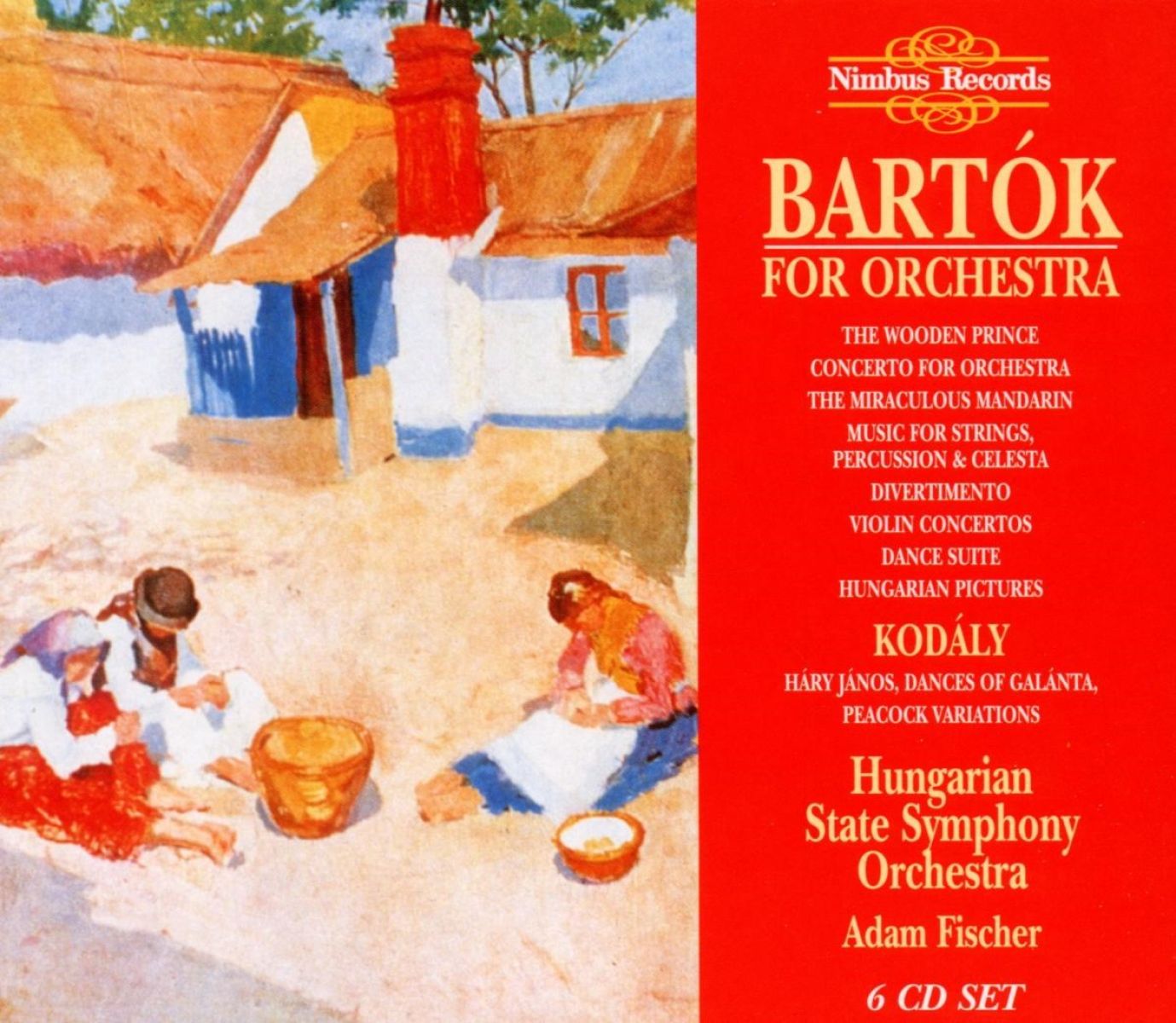 Hungarian State Symphony Orchestra, Adam Fischer - Bartók & Kodaly For Orchestra