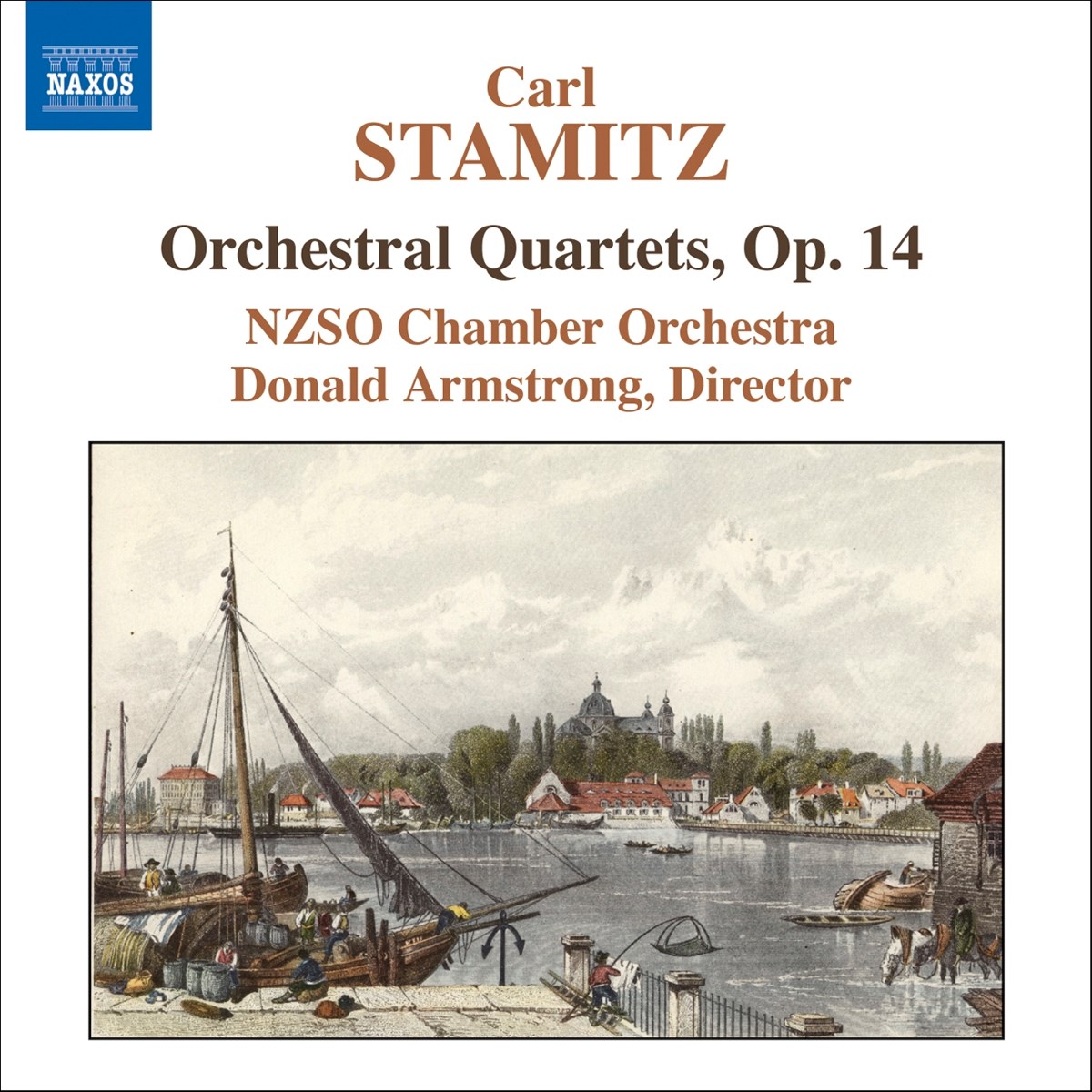 Afbeelding van New Zealand Chamber Orchestra, Donald Armstrong - Stamitz: Orchestral Quartets