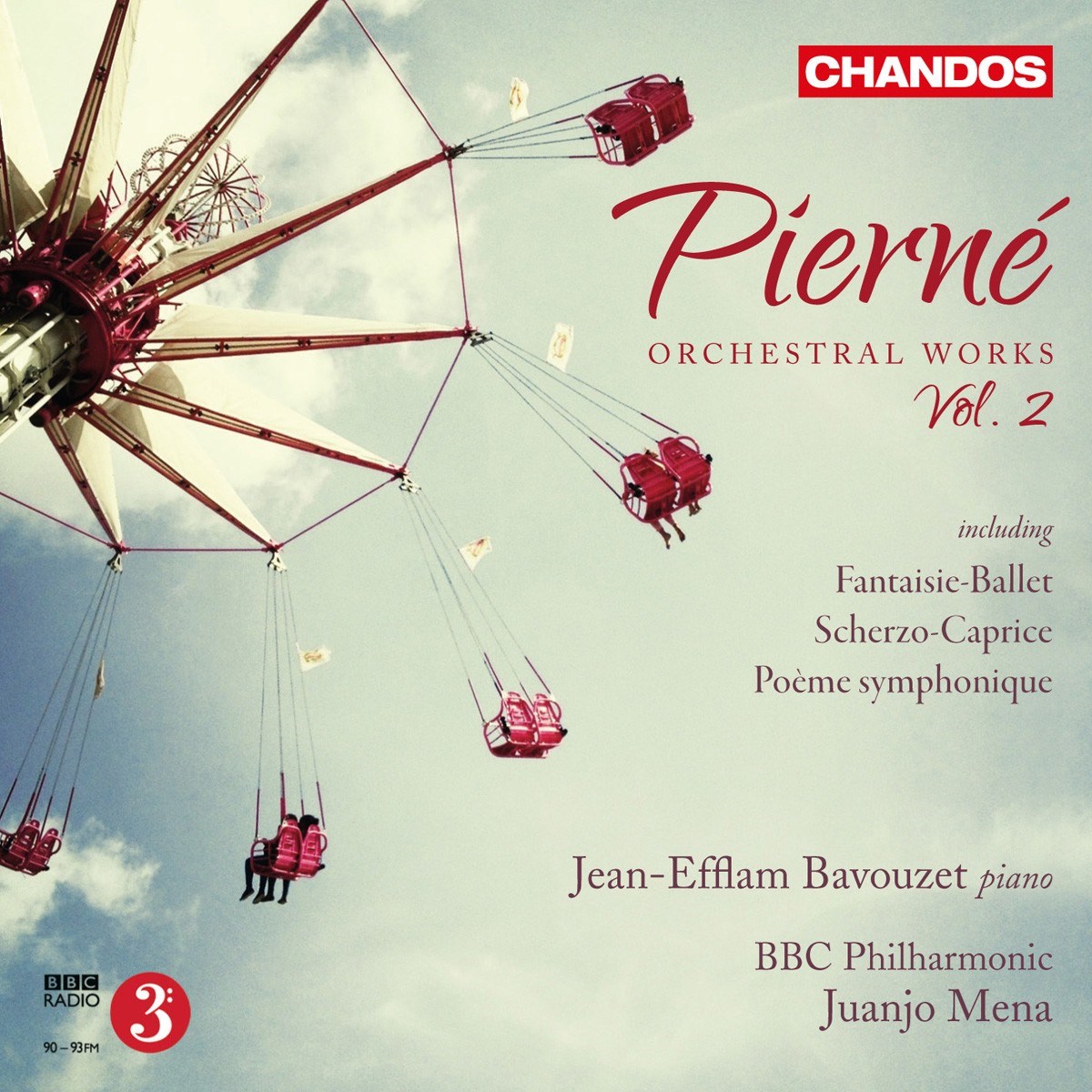 Afbeelding van Jean-Efflam Bavouzet, BBC Philharmonic Orchestra, Juanjo Mena - Pierné: Orchestral Works, Vol. 2