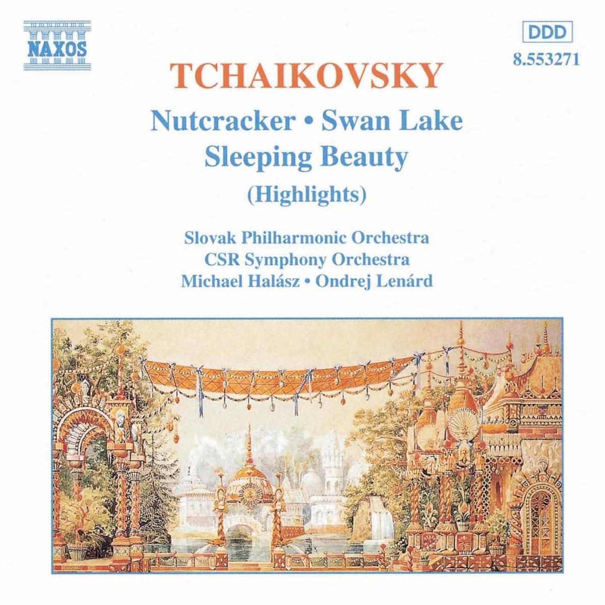 Afbeelding van Slovak Philharmonic Orchestra, Czecho-Slovak Radia Symphony Orchestra - Tchaikovsky: Nutcracker/Swan Lake/Sleeping Beauty